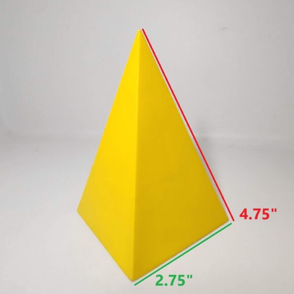 7 Piece Shapes Set 3D Geometric Plastic Forms Solids Drawing Forms Math Manipula - Picture 2 of 7